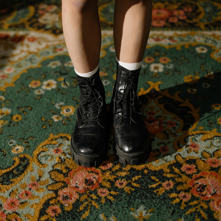 boots on carpet